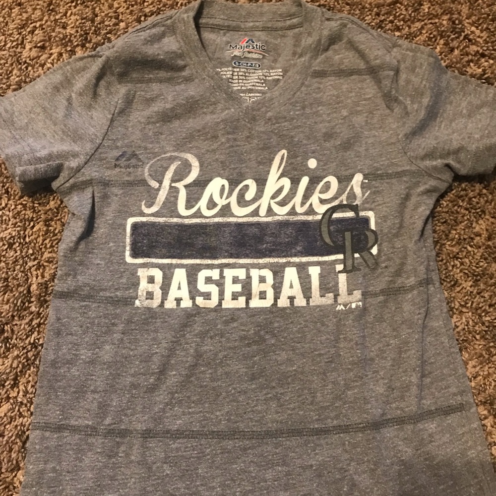 Majestic boys Colorado Rockies T-shirt